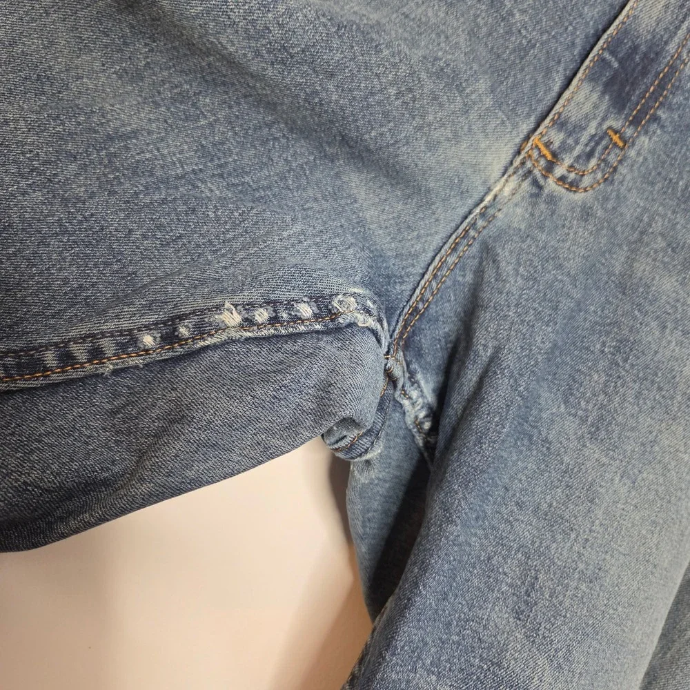 Wrangler‎ Five Star Premium Denim Mens 46x32 Blue Straight Leg Jeans 97FXWXD